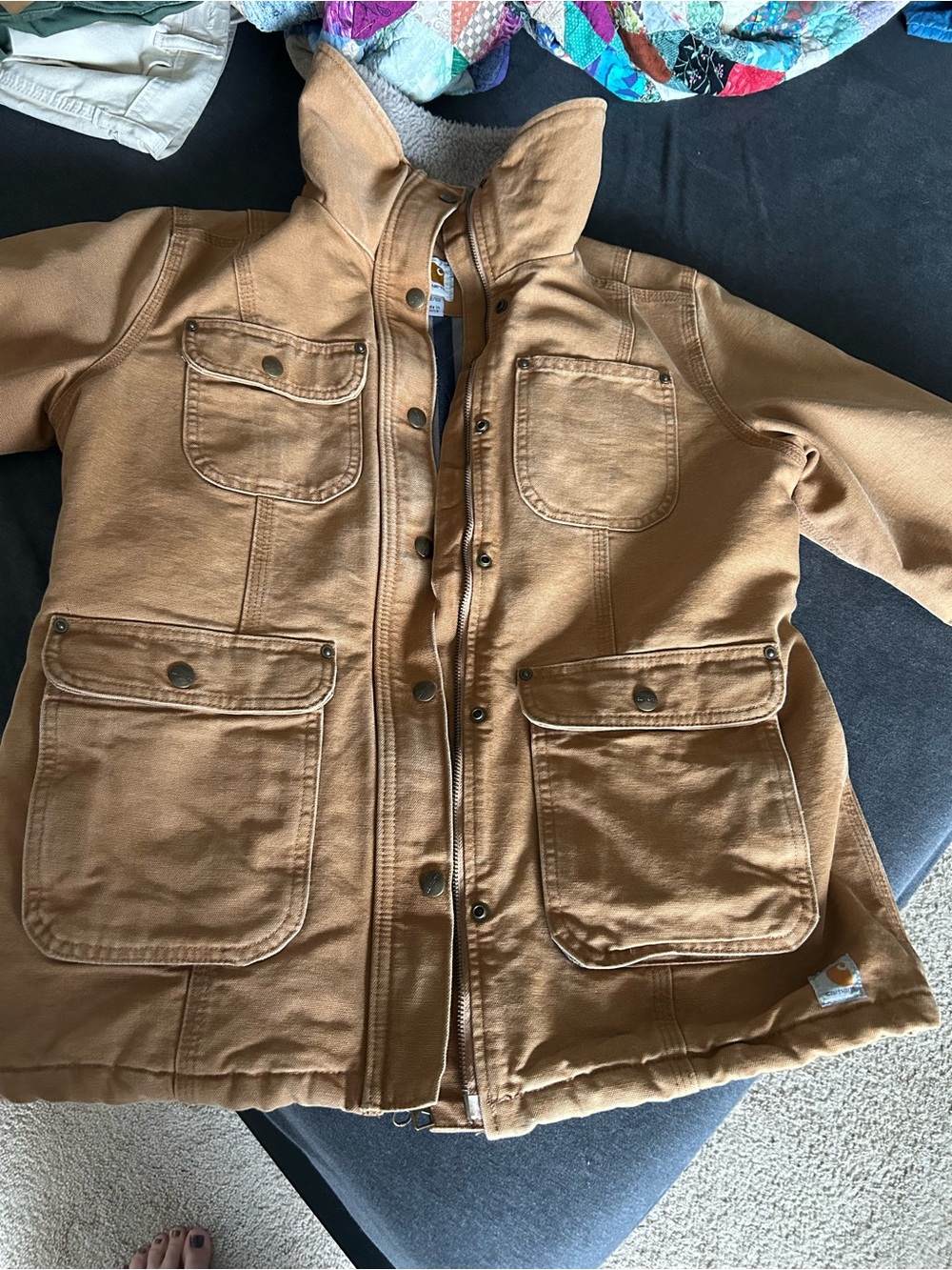 Carhartt lined coat